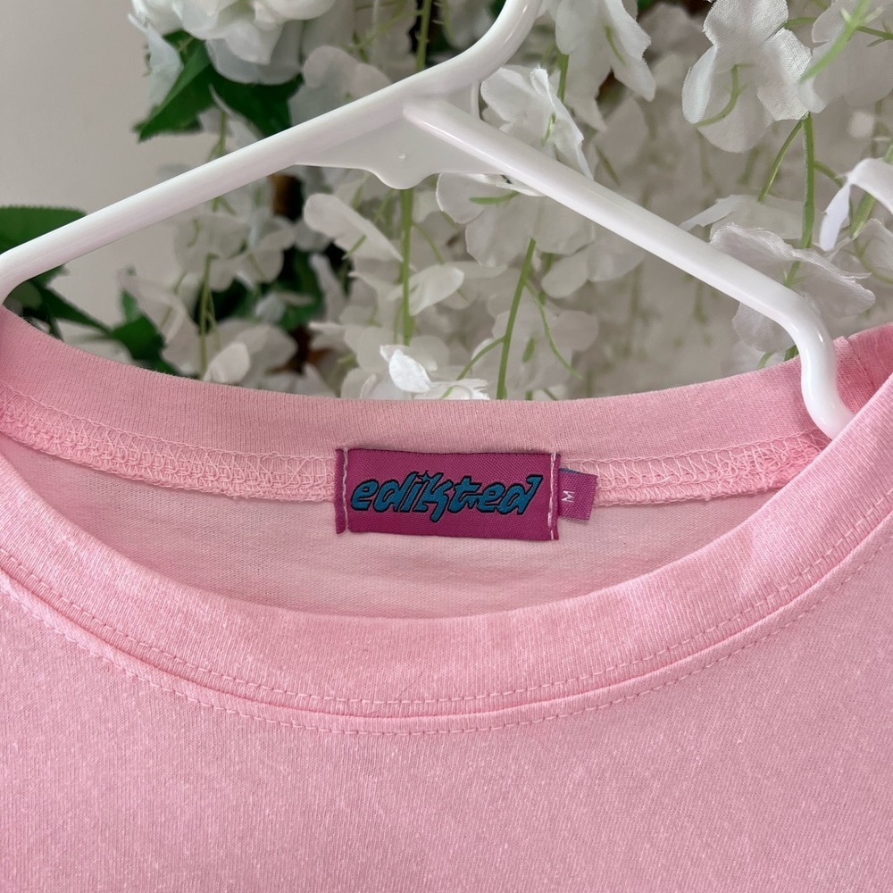 Edikted Racing Oversized Layered T-Shirt 🔥 💖🖤 🏍️ - Picture 10 of 13